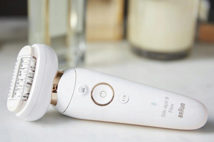 DEPILATOR BRAUN SILK-epil 9 FLEX RUCHOMA GŁOWICA 3D + 3 NASADKI + ETUI