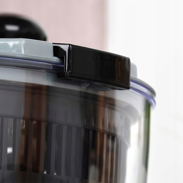 Duża WIRÓWKA SAŁATY warzyw owoców suszarka obrotowa pojemnik sitko cedzak