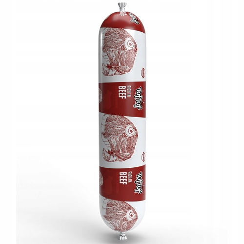 Mokra karma dla psa 70% mięsa, mix smaków kiełbasa, baton, pasztet 20x 900g