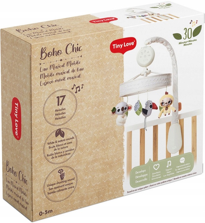TINY LOVE Karuzela do łóżeczka BOHO CHIC