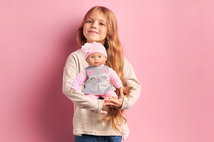 Lalka bobas jak żywa interaktywna ubranko mówi po polsku angielsku