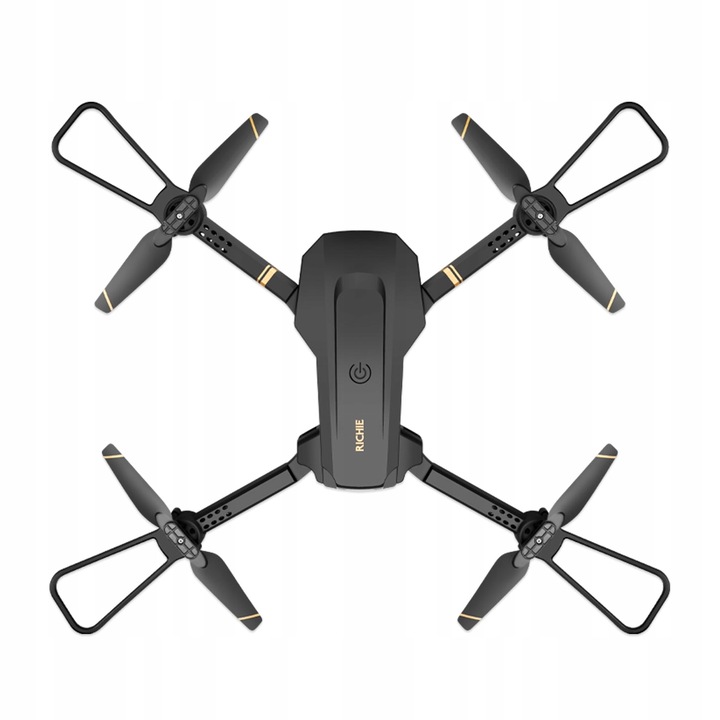 DRON TURBO 2x DWIE KAMERY FULL HD PODGLĄD WIFI POWRÓT FUTERAŁ AKUMULATOR