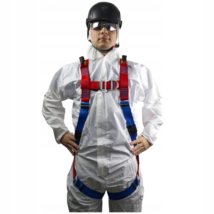 Szelki bezpieczeństwa BHP z AMORTYZATOREM Y - zestaw BASIC + 03 OXYLINE