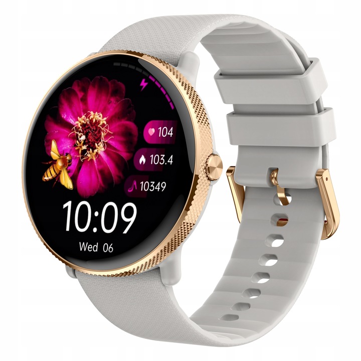 SMARTWATCH DAMSKI AMOLED PROVENTUS ROZMOWY SMS CIŚNIENIOMIERZ POMIAR TĘTNA