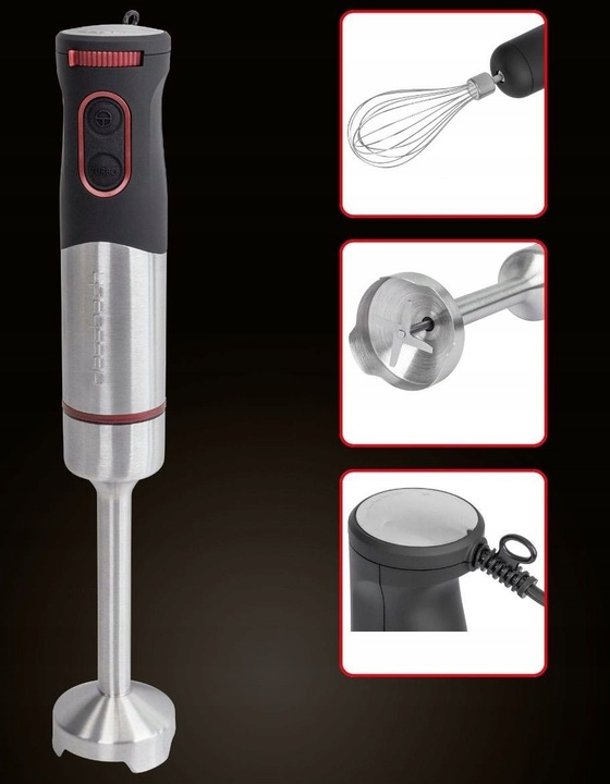 BLENDER RĘCZNY MIKSER MOCNY CLASSBACH C-SMS 4001