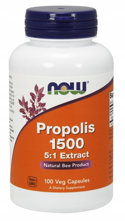 PROPOLIS Mocny Ekstrakt 5:1 KIT PSZCZELI 100 kaps