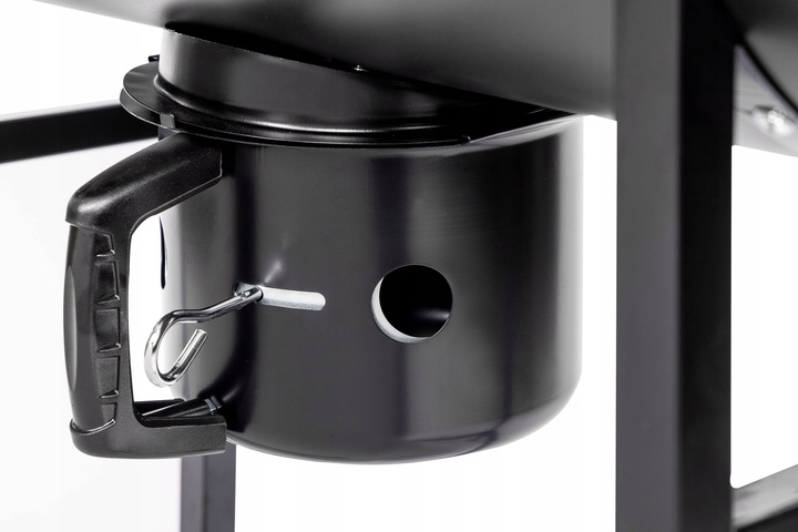 ACTIVA GRILL WĘGLOWY OGRODOWY BECZKA Z RUSZTEM ŻELIWNYM I POKROWCEM