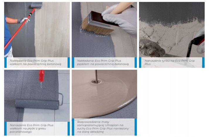 GRUNT SZCZEPNY MAPEI ECO PRIM GRIP PLUS MAPEI 10 kg gruntujący podkład