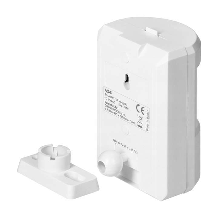 Alarm Bezprzewodowy Sygnalizator Wejścia Czujnik Ruchu 100m na Baterię