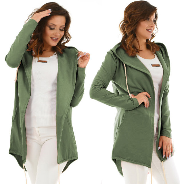 M429 NARZUTKA kardigan blezer KAPTUR