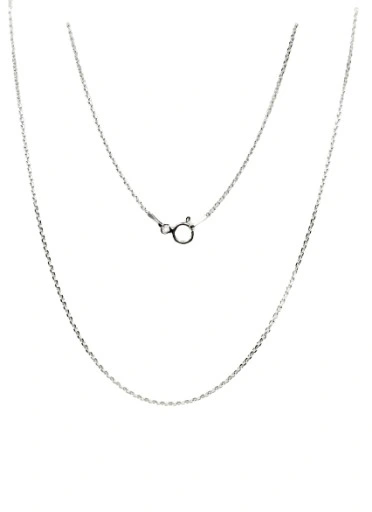 Łańcuszek srebrny simple 50 cm SREBRO 925 DAMSKI delikatny