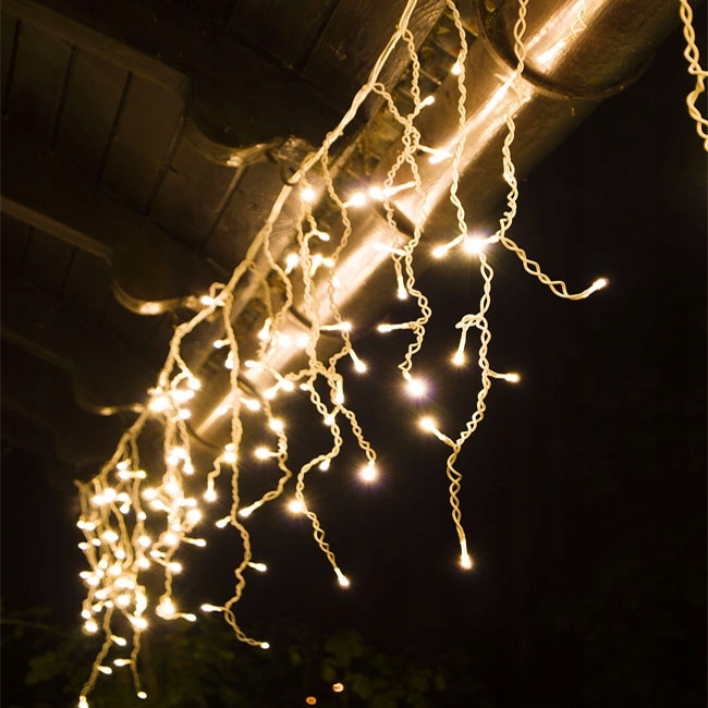 SOPLE LED 500 LAMPKI CIEPŁE WISZĄCE 24M ZEWNĘTRZNE WEWNĘTRZNE EFEKT FLASH