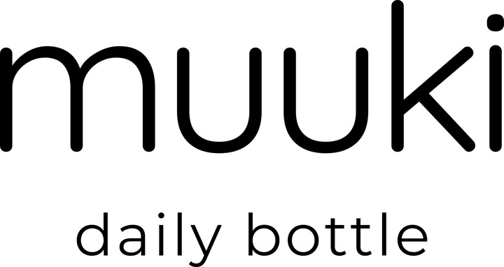 MUUKI BUTELKA NA WODĘ SZKLANA MOTYWACYJNA 720 ML