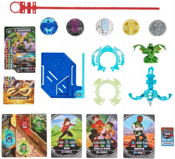 BAKUGAN SPECIAL ATTACK DRAGONOID SPECIAL ATTACK VENTRI 5-PAK