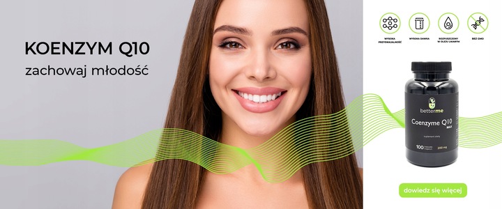 Koenzym Q10 200mg w oleju lnianym 100kaps