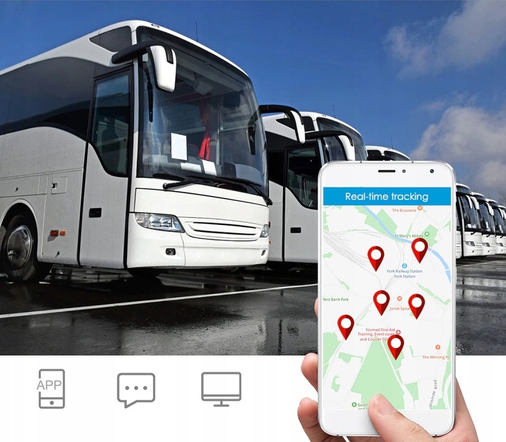 LOKALIZATOR GPS TK905 5000mAh 90 DNI MAGNES PODSŁUCH APP BEZ ABONAMENTU