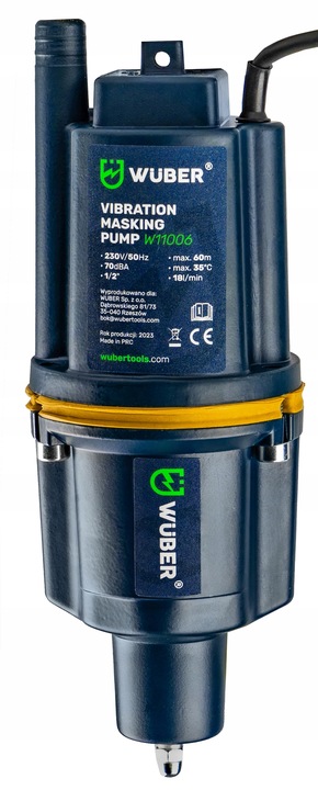 POMPA DO WODY CZYSTEJ DOLNOSSĄCA 460W POMPA RUSKA DO STUDNI NUREK 1080 L/H