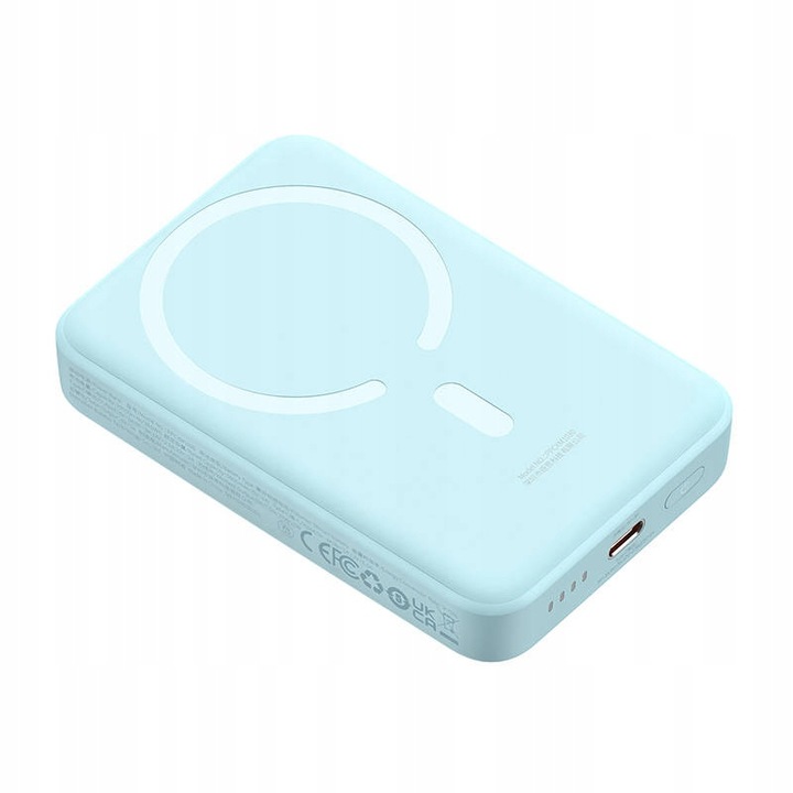 BASEUS MAGNETYCZNY POWERBANK MAGSAFE 10000MAH ŁADOWANIE INDUKCYJNE QC 30W