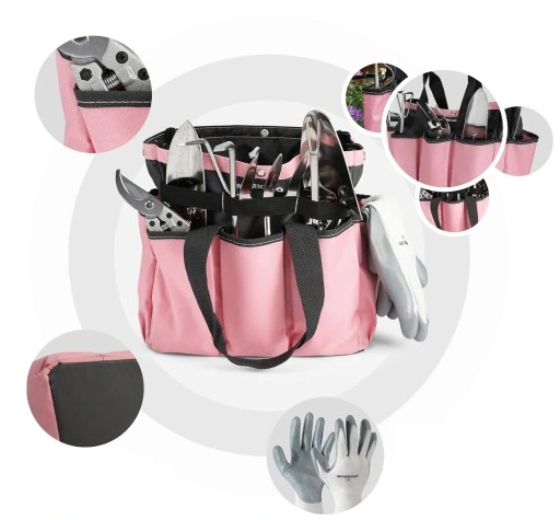 ZESTAW NARZĘDZI OGRODNICZYCH WORKPRO 8-częściowy