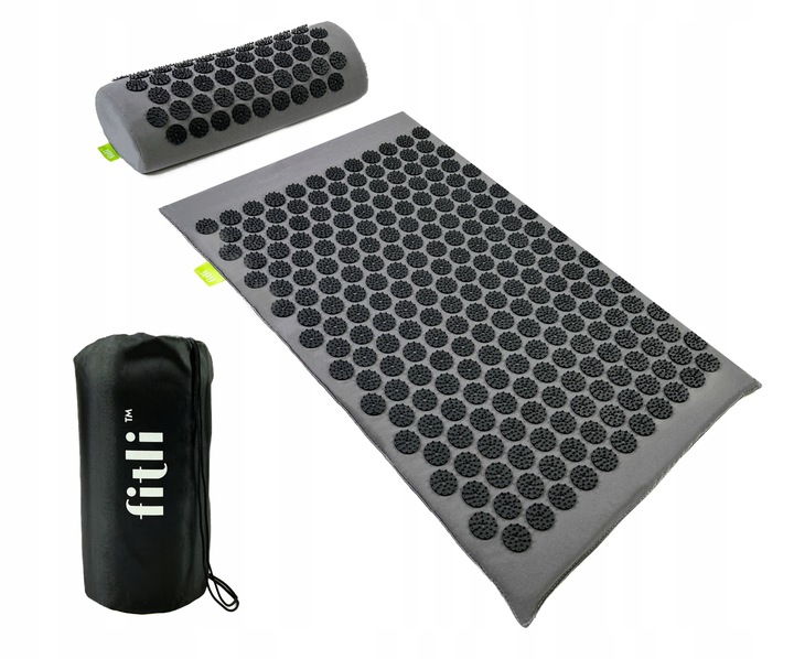 MATA ZDROWOTNA DO AKUPRESURY Z KOLCAMI + PODUSZKA