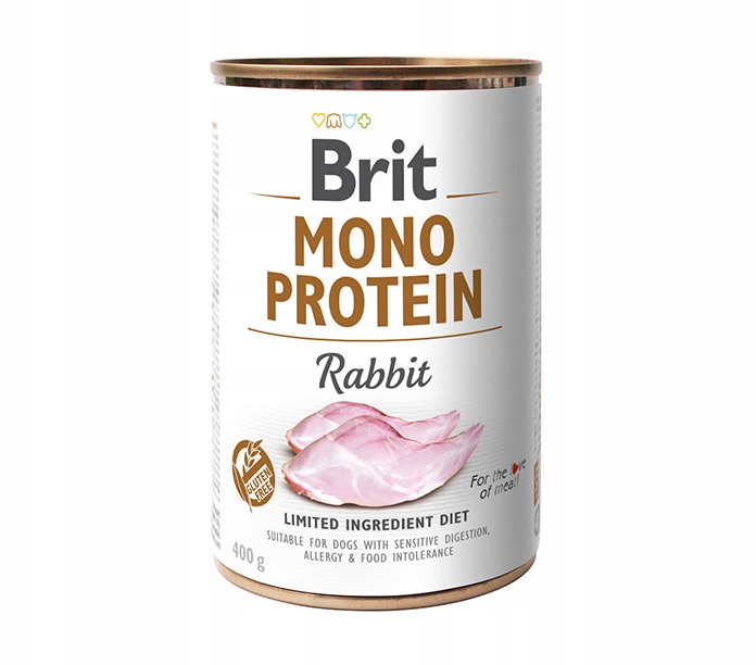 BRIT MONO PROTEIN RABBIT 6x400g karma mokra