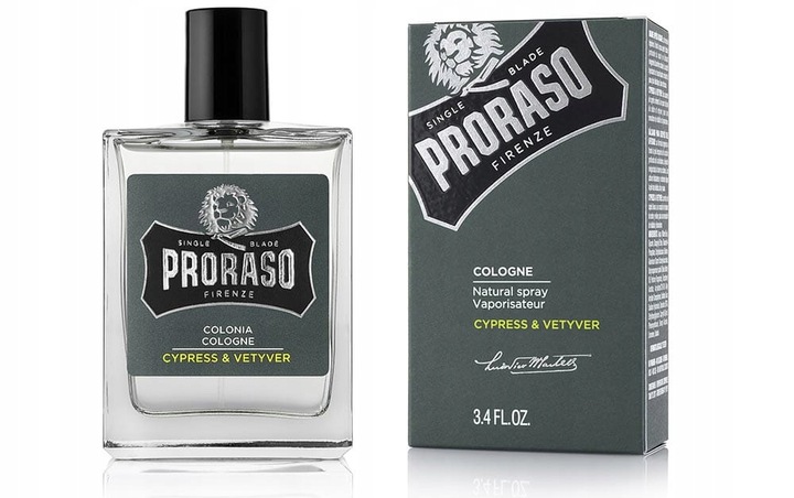 Woda kolońska COLOGNE PRORASO Cypress Vetyver