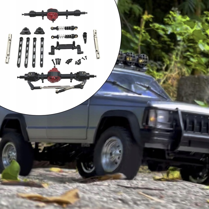 Akcesoria samochodowe RC zastępują metal do MN82 LC79 MN78 1/12 skala RC