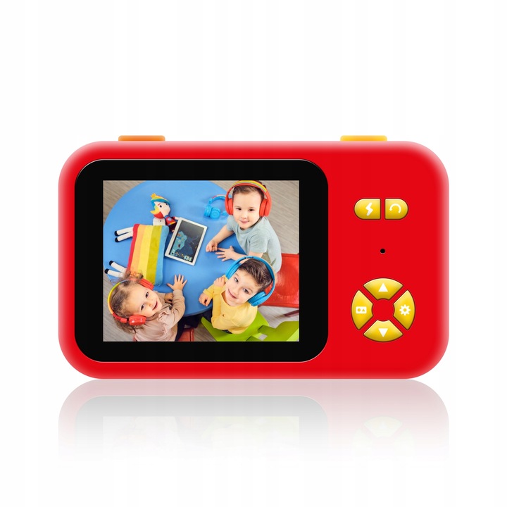 Aparat cyfrowy foto dla dzieci GoGEN DECKOFOTOR czerwony