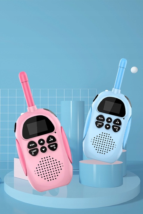 Walkie Talkie dla Dzieci Krótkofalówki Zestaw 2 szt. Zasięg Duży Łoki Toki