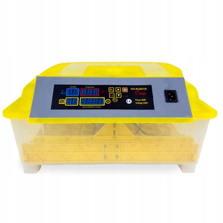 INKUBATOR DO JAJEK AUTOMATYCZNY KLUJNIK WYLĘGARKA WYLĘGARNIA DO 56 JAJ