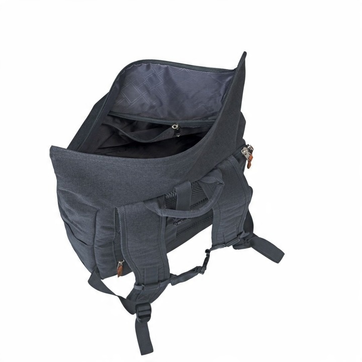 Plecak miejski rolowany Travelite Basics 35l na laptopa 15,6" antracyt