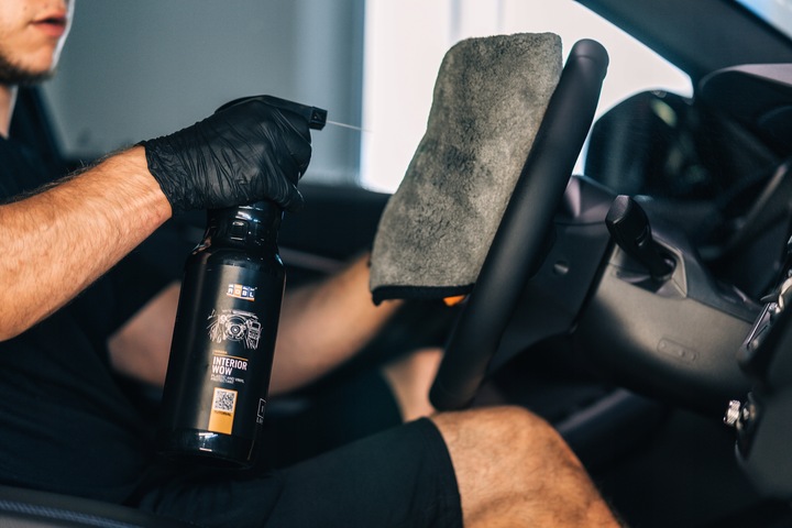 ADBL INTERIOR WOW 500ml DRESSING DO KOKPITU PLASTIKÓW ZESTAW DO APLIKACJI