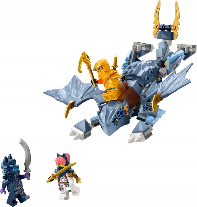 LEGO KLOCKI NINJAGO 71810 Mały Smok Riyu Smoczątko + TORBA NA PREZENT