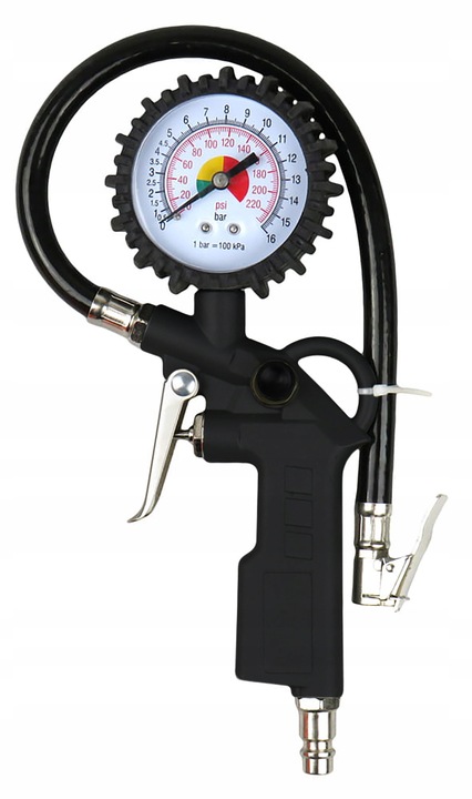 PISTOLET DO POMPOWANIA KÓŁ PRZEDMUCHIWANIA ZESTAW