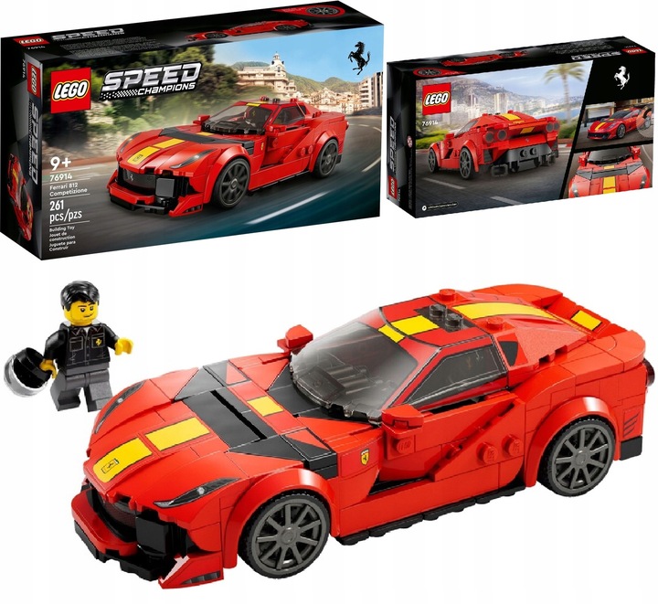 LEGO SPEED CHAMPIONS 76914 FERRARI 812 COMPETIZION PREZENT