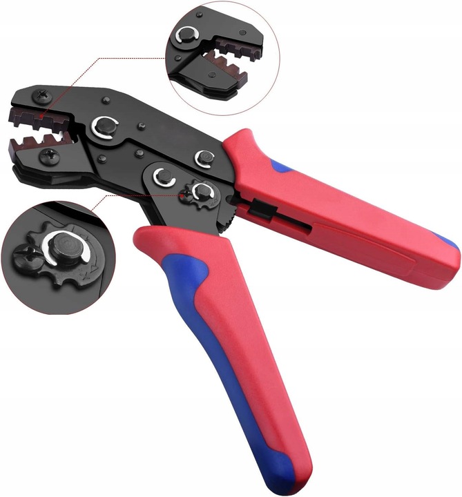 ZACISKARKA PRASKA KONEKTORÓW NIEIZOLOWANYCH KABLI