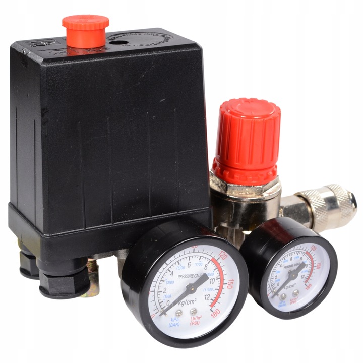 WYŁĄCZNIK WŁĄCZNIK CIŚNIENIOWY DO KOMPRESORA 230V PRESOSTAT 2 - 12 BAR