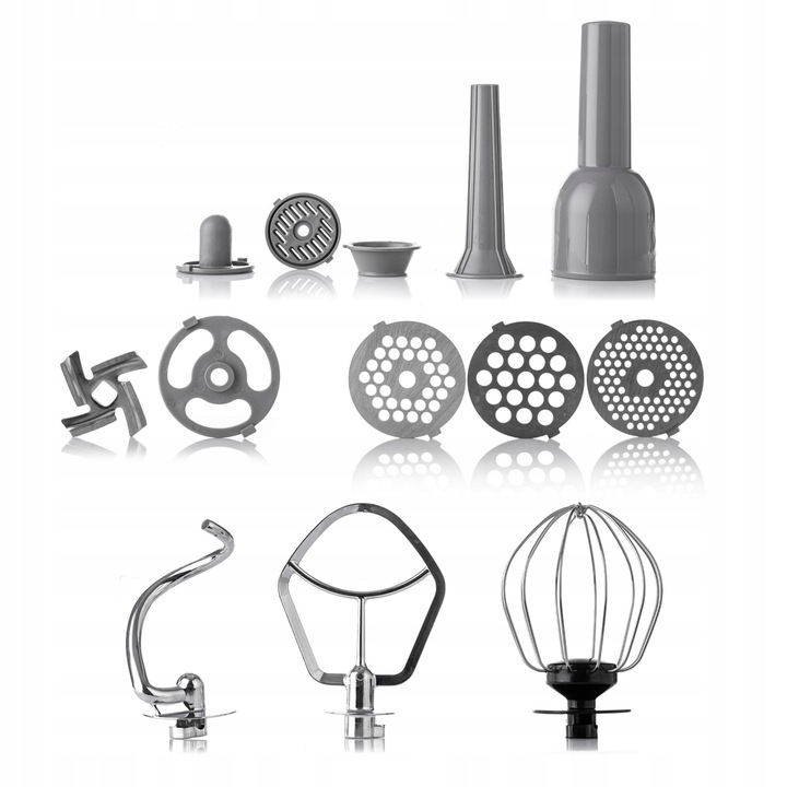 ROBOT KUCHENNY PLANETARNY MIKSER BLENDER 3000W MASZYNKA DO MIĘSA + PRZEPISY