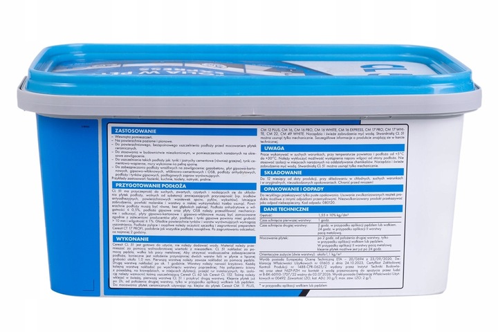 CERESIT FOLIA IZOLACYJNA W PŁYNIE CL 51 EXPRESS 1-K WYDAJNA GOTOWA 5KG