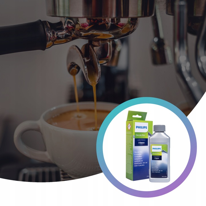 Odkamieniacz do ekspresu Philips Latte Go + smar + szczoteczka czyszcząca