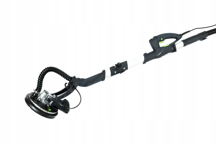 SZLIFIERKA DO GIPSU GLADZI TYNKU ZYRAFA Z PODŚWIETLENIEM LED BEZPYŁOWA