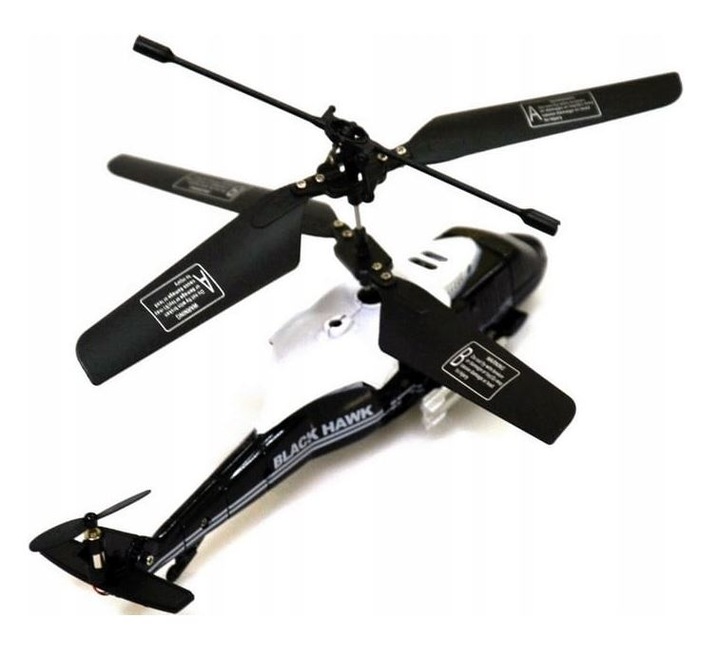 HELIKOPTER ŚMIGŁOWIEC ZDALNIE STEROWANY ŻYROSKOP BLACKHAWK HK-4 PODCZERWIEŃ