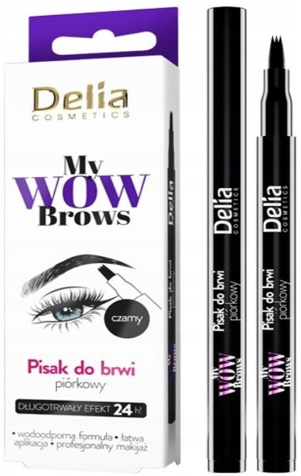 DELIA My Wow Brows - Wodoorporny Pisak do Brwi