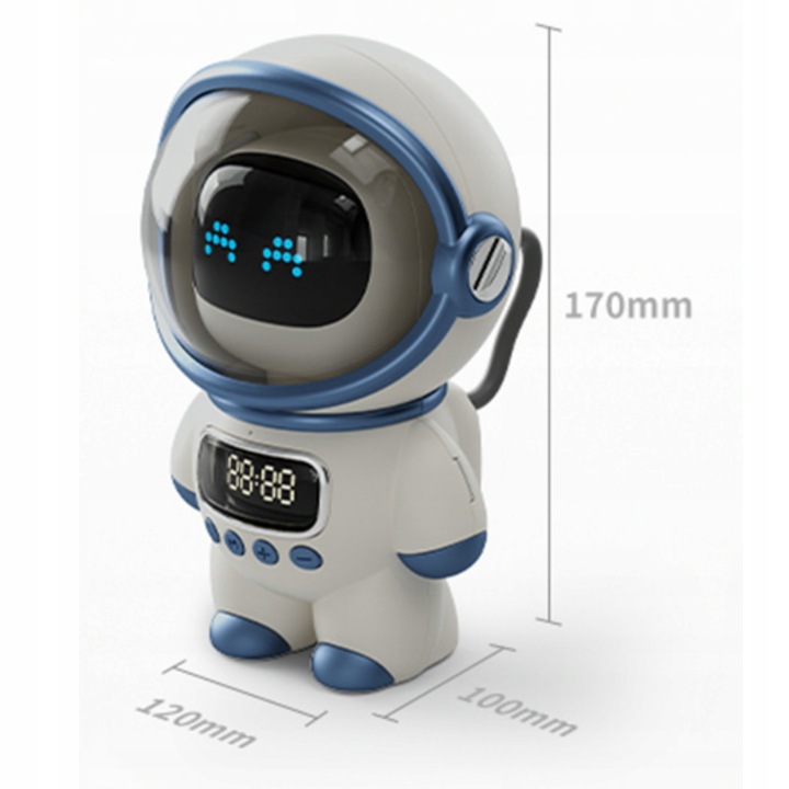 GŁOŚNIK Bluetooth z RADIEM DLA DZIECI bezprzewodowy LAMPKA NOCNA na PREZENT