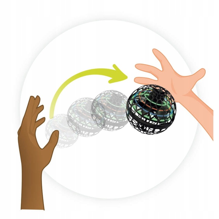 Latająca piłka świecąca Buki