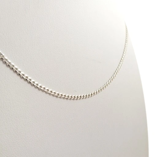 SREBRNY NASZYJNIK PANCERKA 60 cm/2 mm PRÓBA 925 BIŻUTERIA DLA NIEGO FACETA