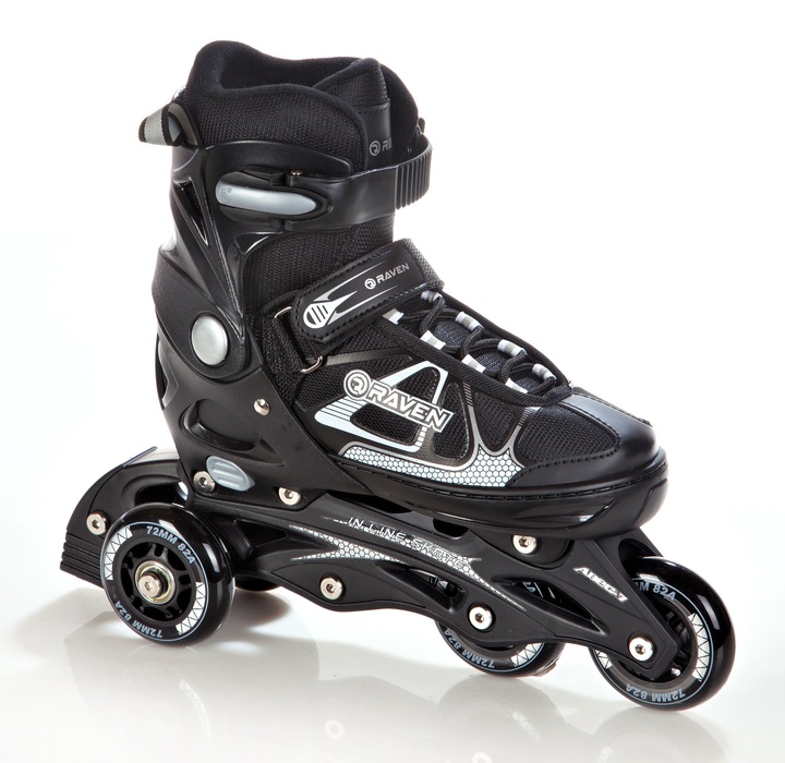 Rolko-Wrotki 3w1 Regulowane RAVEN Spirit Black/White 37-40