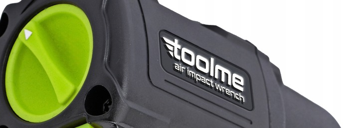 UDAROWY klucz pneumatyczny 1650Nm TOOLME kompozytowy do kół Z UDAREM 1/2 "