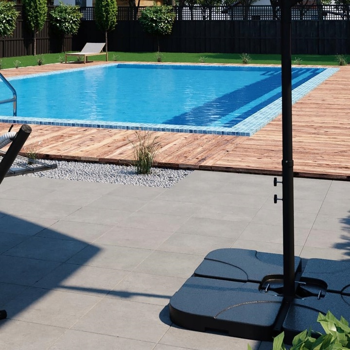 Obciążniki podstawa do parasola pawilonu 4szt wypełnienie woda piasek