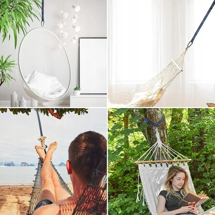 MOCOWANIE DO HAMAKA, LINA DO HAMAKA NA DRZEWO, LINKI MOCUJĄCE DO HAMAK